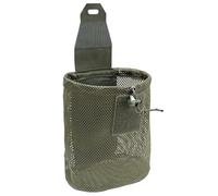 Utility Hunting Fanny Pack for Men, Tool Storage Pouch, Mesh Pocket Drawstring Pouch, Compact Folding Hunting Bag for Outdoor Adventures, Hiking, Travel, Fishing 19x23cm Khaki Green