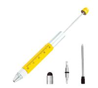 Utility Pen | With Scales 6-in-1 DIY Multipurpose Metal | Drawing Measuring Tool | Reliable Performance Under Frequent Use, Providing Durable, Long-term Assistance For All Your Beadwork And Jewelry Cr