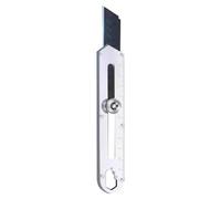 Utility Pocket Cutter - 5.51 Inch Retractable Box Opener | Stainless Steel Cardboard Cutter - Heavy Duty SK5 Alloy Steel Multitooĺ with Safety Lock, This Portable Knife Is Ideal for Home or Warehouse