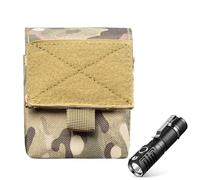 Utility Pouch - Long Lasting Durability, Utility Bag with Hook and Loop, Admin Pouch Dump Drop Poouch | Men Waist Bag Gadget Organizer for Phone Pack Nylon Poouch for Men Fishing Hiking