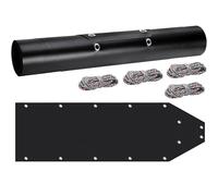 Utility Sled - High-Density Polyethylene, 23x76in Game Sled Wear-Resistant and Durable Design and Easy Maneuverability | Deer Drag Sleds with Ropes For Outdoor Transport, Firewood Hauling, Garden Use