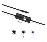Utiliza nuestra cámara de espejo de inspección impermeable HD de 1080P para capturar imágenes claras en cualquier entorno con un diseño delgado de 5 5 mm (cable duro 1)