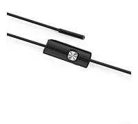 Utiliza nuestra cámara de espejo de inspección impermeable HD de 1080P para capturar imágenes claras en cualquier entorno con un diseño delgado de 5 5 mm (cable duro 2)