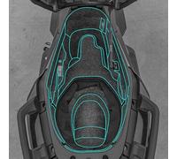 Utilizado para BMW C400GT C400X | Almohadilla de protección de almacenamiento, forro de caja, cubierta de depósito de equipaje, protector de cubo de asiento, impermeable (cubo (modelo 2025))
