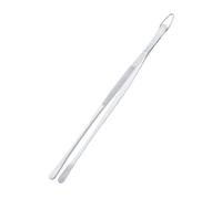 UTILYTAIS Pinzas de Cocina Profesional de Acero Inoxidable - Pinzas de Precisión Rectas para Carnes - Tenaza para emplatar - Clip corte jamón - Pinzas chef profesional.