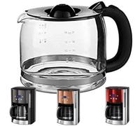 UTIZ Jarra de cristal 700131 Luna Cafetera compatible con 23240-56 23241-56 24320-56 25151-56