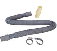 Utiz Kit de manguera de drenaje extensible de 0,7 m a 2 m, manguito de 19 mm a 28 mm para lavadoras y lavavajillas Bosch Siemens Electrolux