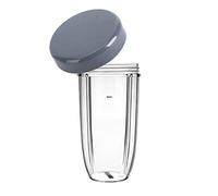 Utiz Taza pequeña de 32 onzas/1000 ml con tapa plana para licuadora Nutribullet de 600 W y 900 W (32 onzas)