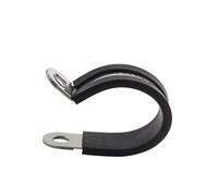 UTLODY Abrazadera de Manguera sillín Tubo Forrada Goma Acero Inoxidable 304 Clip Juego Clips P Múltiples tamaños 6-50 mm(6mm)