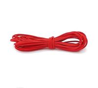 UTLODY Cordón elástico de 2mm, Cuerda elástica Redonda Colorida for Costura DIY, Banda Alta, Accesorios línea, 5m, 1 Uds(Red)
