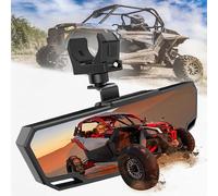 UTLODY Espejo retrovisor UTV for Tracker EV/EV es 2020-2024, Espejo Lateral a Lado Plegable Ajustable con Vidrio Resistente a roturas, se Adapta a Jaula antivuelco de 1,75 a 2 Pulgadas(B)