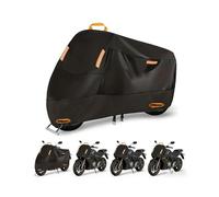 UTLODY Funda for Moto for Yamaha VMAX 1700 "Final Edition 2020 for Motocicleta al Aire Libre con Tela Oxford Repelente Agua for Todo Tipo de Clima, for Sol, Lluvia y Polvo(L(220x95x110cm))