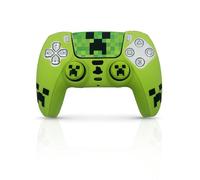 UtmostXP Funda Compatible con Mando PS 5, Silicona Suave y cómoda Que Mejora el Agarre, Accesorios para Mando Play 5, Accesorio Compatible con Mando Original Play 5 (Minecraft)