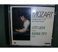 Uto Ughi - Mozart Sonates K 454 - K 376 pour violon et piano - Uto Ughi - Maria Tipo - ricordi/carrere 94 014 AAD