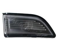 UTONGMU Intermitente De Espejo Para Volvo Para XC60 2009-2013 31217288 31217289 Luz Señal Giro Coche Espejo Retrovisor Lámpara Indicadora Lente(Black Shell-Right)