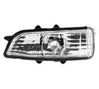 UTONGMU Intermitente De Espejo Para Volvo S60 S40 S80 C30 C70 V50 V70 Luz De Espejo Lateral Señal Giro Ala Puerta Lámpara Retrovisora indicadora(Left driver)