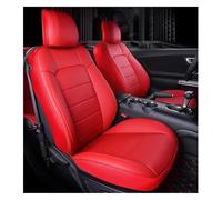 UTONGMU Juego Fundas Asiento para Mustang 2015 2016 2017 2018 2019 2020 2021 2022 Funda Cojín Soporte Asiento Coche Protección Personalizada Juego Completo Duradera(Red)