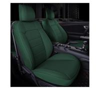 UTONGMU Juego Fundas Asiento para Mustang 2015 2016 2017 2018 2019 2020 2021 2022 Funda Cojín Soporte Asiento Coche Protección Personalizada Juego Completo Duradera(Green)