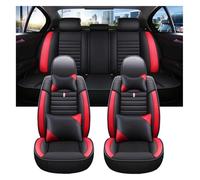 UTONGMU Juego Fundas Asiento para Opel para Astra KJH Protección Interior Detalles Funda Cojín Asiento Coche(Black Red 5 Seat,DE)