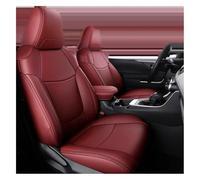 UTONGMU Juego Fundas Asiento para Toyota para RAV4 para Corolla para CHR para Camry para 5 Asientos Asiento Coche Soporte Cojín Funda Conjunto Completo Cuero(1)
