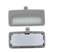 UTONGMU Luz De Lectura De Cúpula 2 Uds LED Interior Visera Espejo De Tocador Lámpara Luces Accesorios Coche Para BMW 5 Series F07 F10 F11 7 F01 F02 F03 F04(Gray)