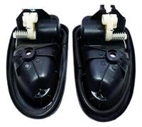 UTONGMU Maneta De Puerta Delantera Exterior Lado para Renault para Clio para Kangoo para Megane para Twingo Reparación Puerta Manija Exterior Deslizante Coche Izquierda O Derecha(Left Right Pair)