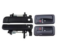 UTONGMU Maneta De Puerta Delantera Exterior Lado para Toyota para HiAce para Van 19892004 Manija Exterior Deslizante De Coche Reparación Puerta 4 Uds Interior