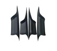UTONGMU Manija de Puerta Cubierta del Portador Tirador Interior De La Puerta Izquierda/Derecha 51429151212 51419115501 para BMW Serie 7 F01 F02 2008-2015(4PCS)