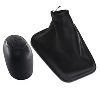 UTONGMU Pomo De Cambio De Marchas Para Benz Para Sprinter 2000-2005 Pomo Cambio Marchas Coche Funda Cuero Negro Palanca Cambios Manual(Black Set)