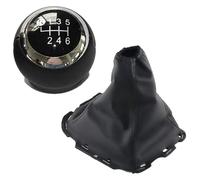 UTONGMU Pomo De Cambio De Marchas Para Toyota Para Avensis III T27 2008-2015 5 6 Velocidades Palanca Cambios Cubierta Arranque(6 speed black set)