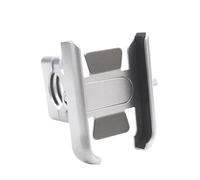 UTONGMU Soporte navegación Moto Soporte Teléfono Móvil GPS para Yamaha para NMAX para N-MAX 155 para NMAX125 2015-2020 Espejo Retrovisor Manillar Motocicleta(Handlebar Silver)