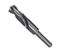 Utoolmart Broca de vástago reducido de 19,5 mm HSS 6542 óxido negro con vástago recto de 1/2 pulgada 1pcs