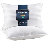 Utopia Bedding - 2 Almohadas de Gel con Funda de Felpa de Primera Calidad