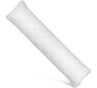 Utopia Bedding Acolchado Almohada Corporal 40 x 145 cm (Paquete de 1), Almohada de Embarazo y Maternidad, Relleno de Poliéster Suave (Blanco)
