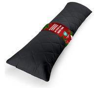 Utopia Bedding Almohada Corporal Acolchada 40x145 cm Negro