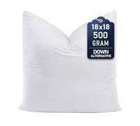 Utopia Bedding Decorative Throw Pillow Insert (18 x 18 Inches, White) - Set of 1, Ideal for Sofa, Couch, and Bed