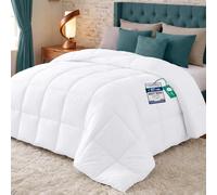 Utopia Bedding Edredón Cálido para Cama 160/180, 220x260 cm, Blanco