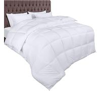 Utopia Bedding Edredón de Fibra 220x240 cm, Fibra Hueca siliconada, 1950 gramo, (Blanco, Cama 135/150-220 x 240 cm)