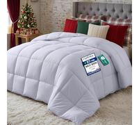 Utopia Bedding Edredón de Fibra 240x260 cm, Fibra Hueca siliconada, 370 gr/m² (Blanco, Cama 160/180-240 x 260 cm)