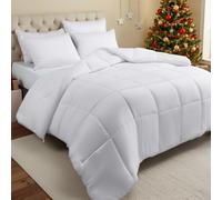 Utopia Bedding Edredón nórdico 155x220 cm, Edredón para Todas Las Estaciones para Cama 80/90 con 280 gr/m² Filamento de Poliéster en 100% Microfibra (Blanco)