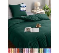 Utopia Bedding Funda Nordica Cama 90 135x200, Esmeralda