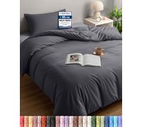Utopia Bedding Funda Nordica Cama 90 135x200, Gris