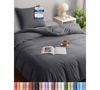Utopia Bedding Funda Nordica Cama 90 140x200, Gris