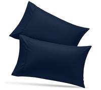 Utopia Bedding Fundas de Almohada estándar, Paquete de 2 Unidades, Cierre de sobre, Tela de Microfibra cepillada Suave, Fundas de Almohada Resistentes al Encogimiento y a la decoloración, 51 x 66 cm