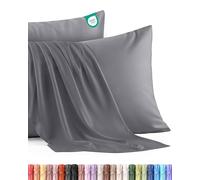 Utopia Bedding - Juego de 2 Fundas de Almohada - 40 x 80 cm - Gris