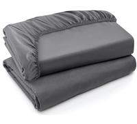 Utopia Bedding Sábanas bajeras tamaño Individual XL, Paquete de 2 sábanas bajeras, Microfibra cepillada Suave, Bolsillos Profundos, Resistente al Encogimiento y a la decoloración, fácil Cuidado