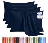 Utopia Bedding - Juego de 4 Fundas de Almohada - 50 x 75 cm - Azul Marino