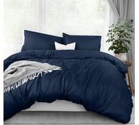 Utopia Bedding Juego de Funda de edredón tamaño Queen - 1 Funda de edredón con 2 Fundas de Almohada - Funda de edredón de 3 Piezas con Cierre de Cremallera - Microfibra cepillada ultrasuave, 90 x 90