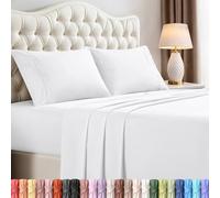 Utopia Bedding - Juego de Funda nórdica de 4 Piezas, Microfibra cepillada, Resistente al Encogimiento y a la decoloración, fácil Cuidado (Cama Extragrande, Blanca)