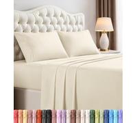 Utopia Bedding Juego de sábanas - Microfibra de poliéster, sábana Bajera, sábana Bajera y Fundas de Almohada